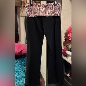 VS Pink Fold Over Leggings